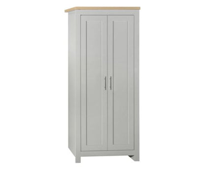 Harper 2 Door Wardrobe - Grey