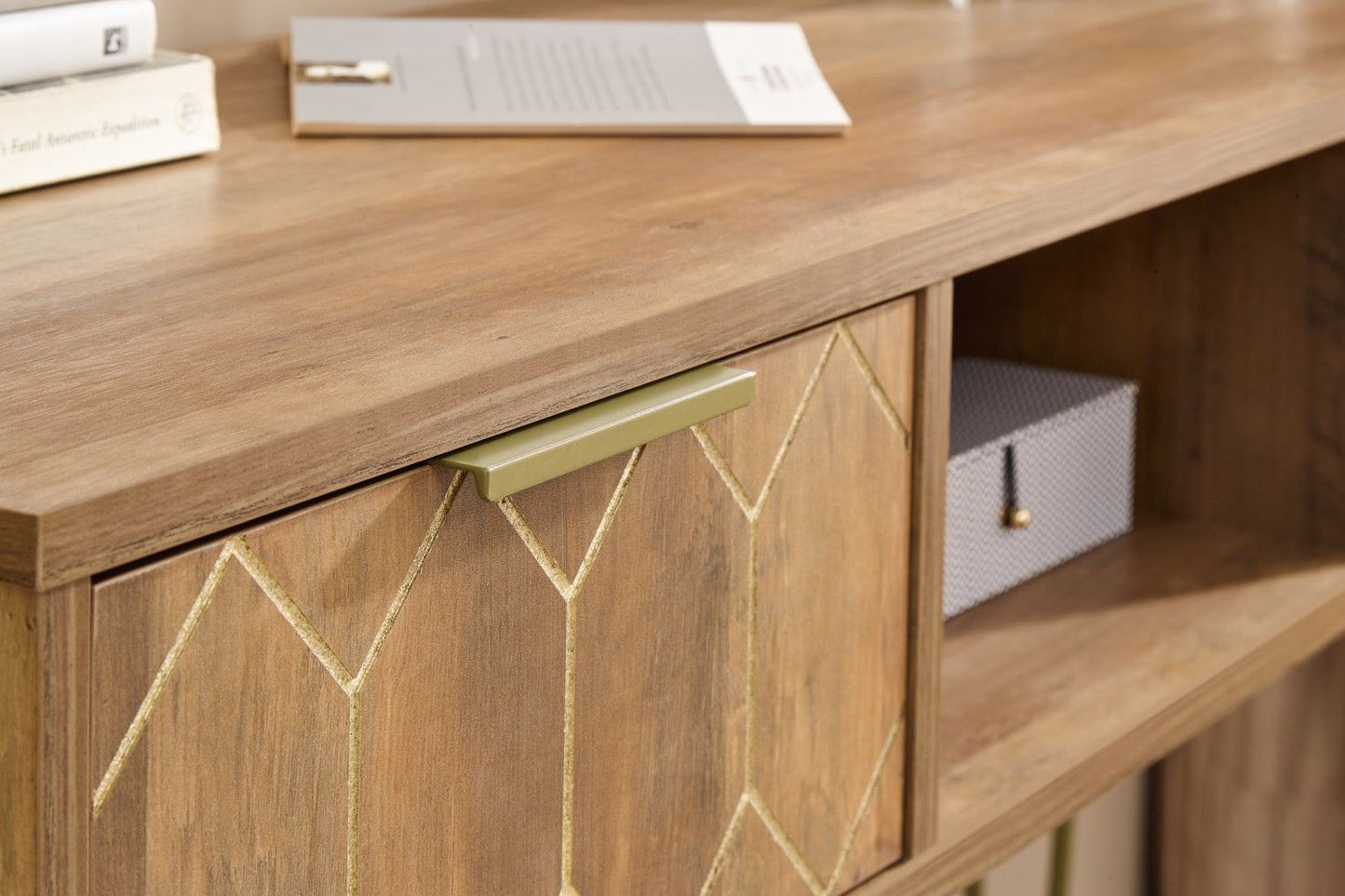 Oslo 2 Drawer Console Desk