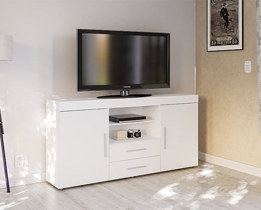 Edgeware 2 Door 2 Drawer Sideboard- White