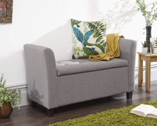 Vanessa Window Seat-Grey
