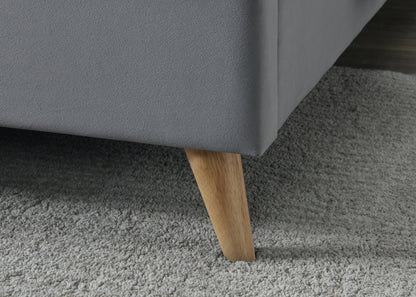 Eleanor King Bed - Grey