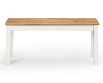 Cacey Bench-White & Oak