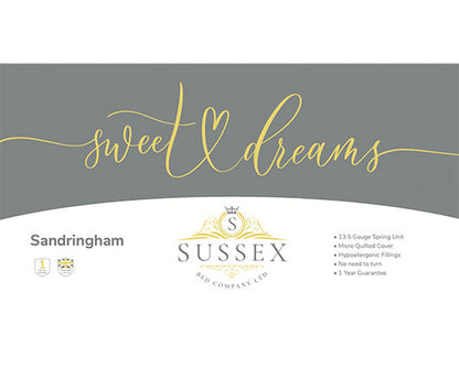 Sandringham Divan and Mattress Set - Single