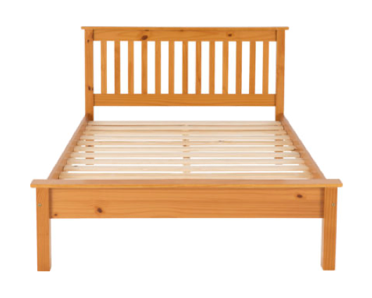 Matteo 5' Bed Low Foot End - Antique Pine