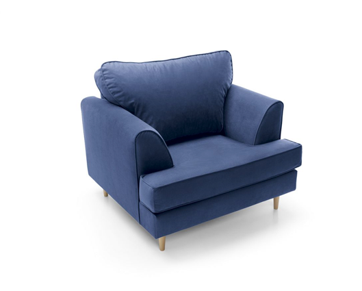 Hollie Armchair - Oxford Blue