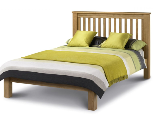 Marley Low Foot End King Bed - Oak