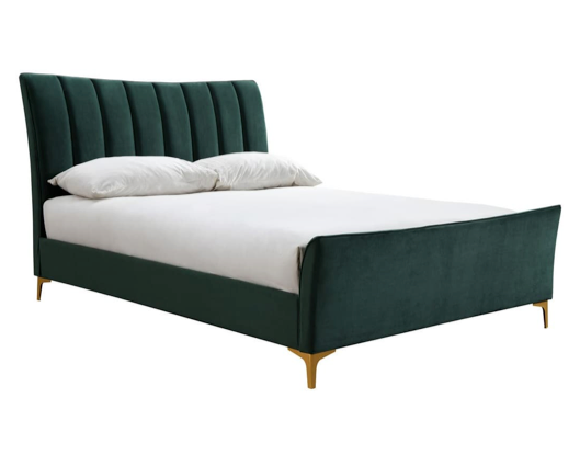 Cora King Bed - Green