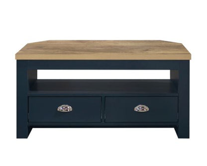 Highgate Corner TV Unit - Navy