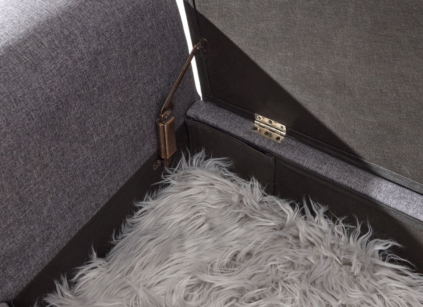 Vanessa Window Seat-Charcoal