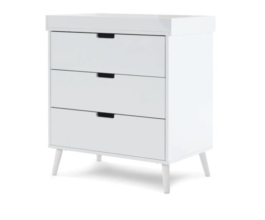 Maura 2 Piece Room Set - White with Acrylic