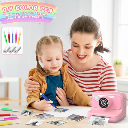 Kids Camera Instant Print - Pink