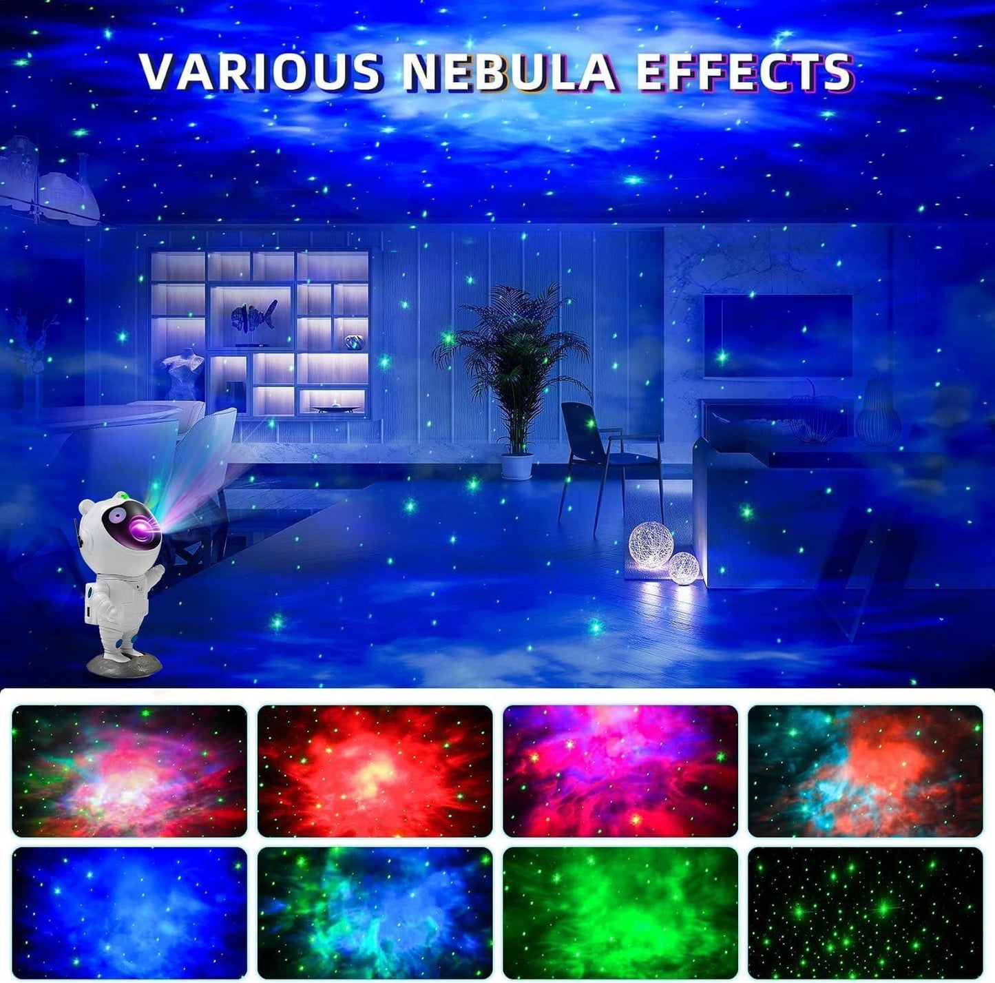 Astronaut Galaxy Projector
