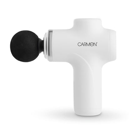 Massage Mini Portable Massage Gun with 4 Massage Heads White