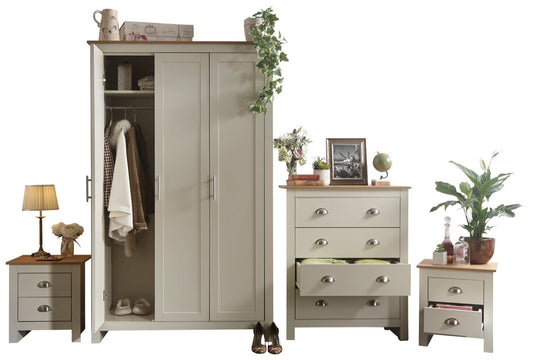 Lachlan 4 Piece Set-Cream