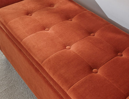 Glam Window Seat-Russet
