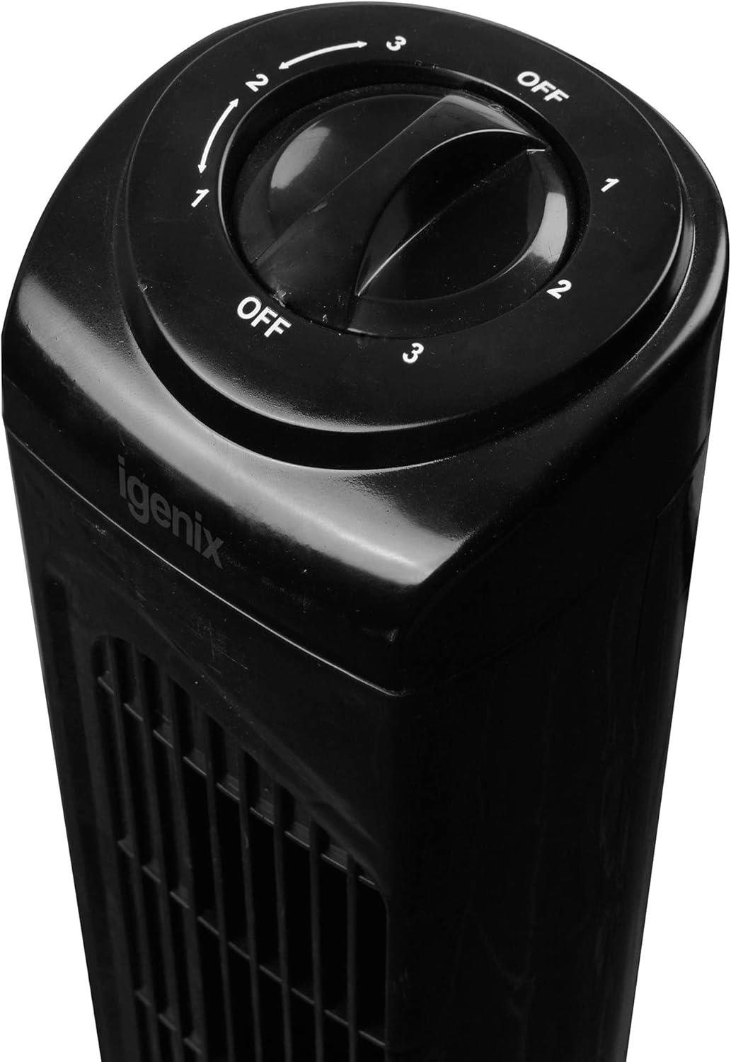 Igenix 29" Tower Fan - Black