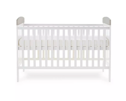 Grey Elephants Cot Bed
