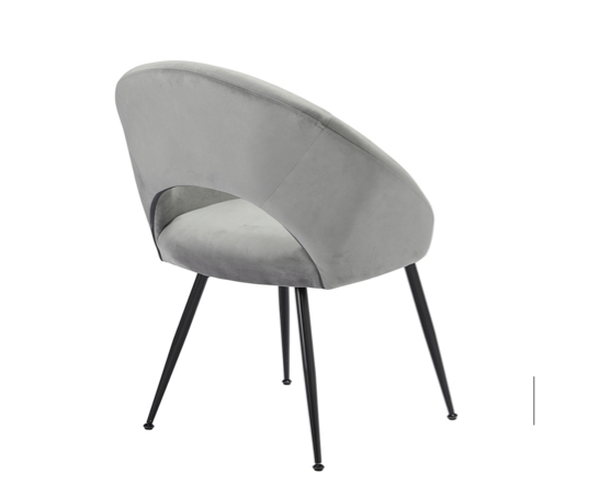 Londyn Dining Chair (Pair)- Grey
