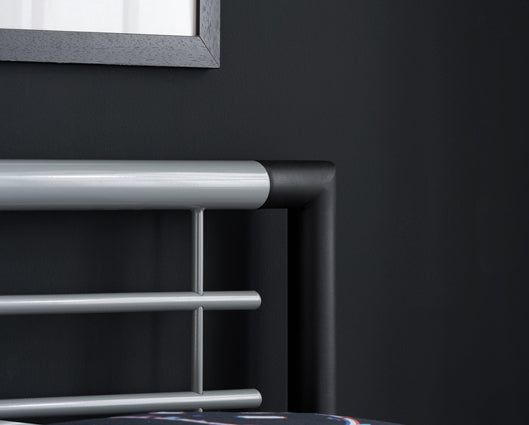 Fletcher Small Double Bed - Black