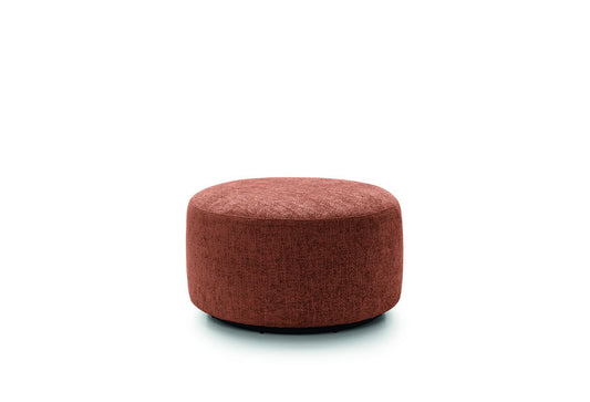 Iris Swivel Footstool - Burnt Orange