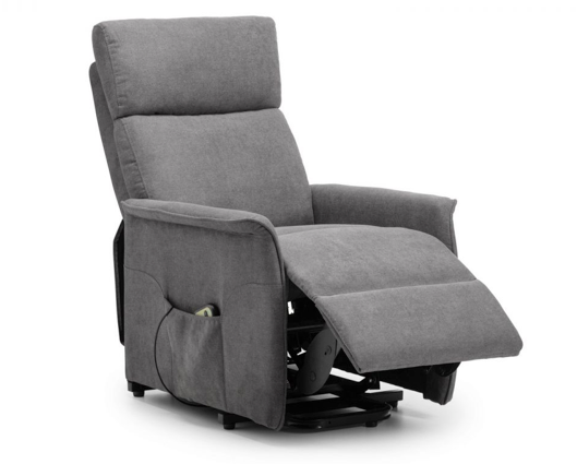 Hectar Rise & Recliner - Charcoal Fabric