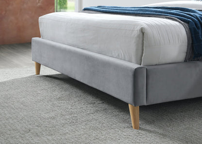 Eleanor King Bed - Grey