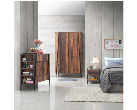 Burr 3 Piece Bedroom Set 4 Drawers