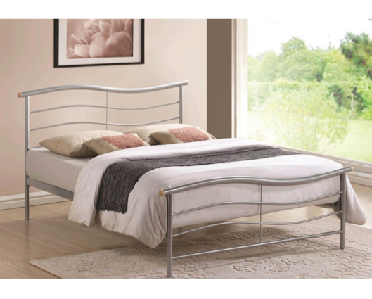 Waverley Double Bed Frame - Silver