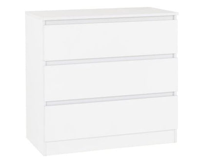 Marcus 3 Drawer Chest - White