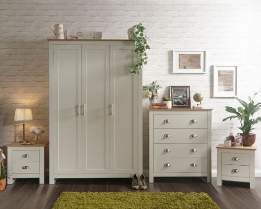 Lachlan 4 Piece Set-Cream