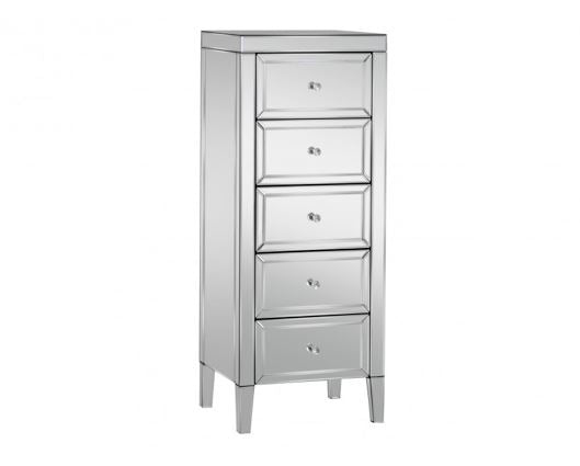 Vivienne 5 Drawer Narrow Chest