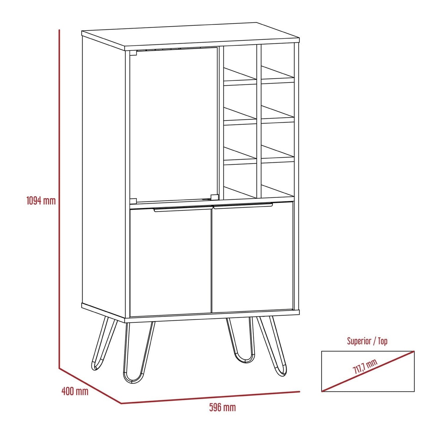 Nexus Wine Cabinet