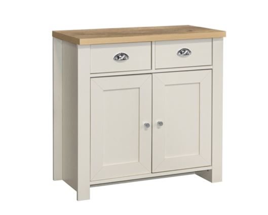 Harper 2 Door 2 Drawer Sideboard - Cream