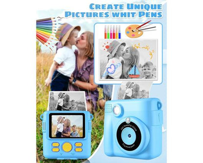 Instant Print Kids Digital Camera - Blue