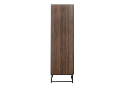 Hermione 4 Door Wardrobe - Walnut