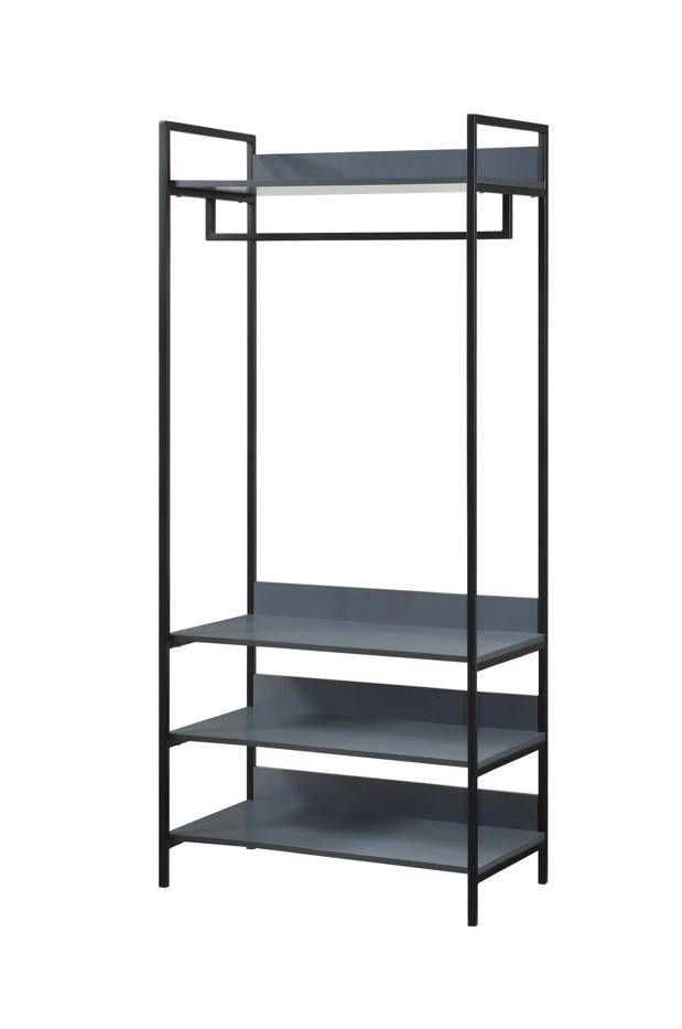 Alva Duo Bedroom Set - Dark Grey
