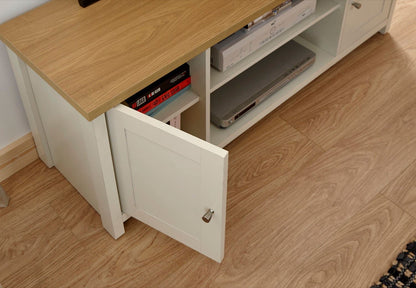 Lachlan Large TV Unit-Cream