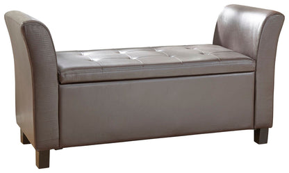 Vanessa Window Seat-Brown