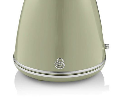 Swan 1.5L Retro Jug Kettle Green