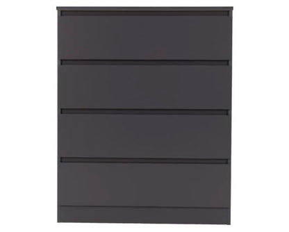 Marcus 4 Drawer Chest - Grey