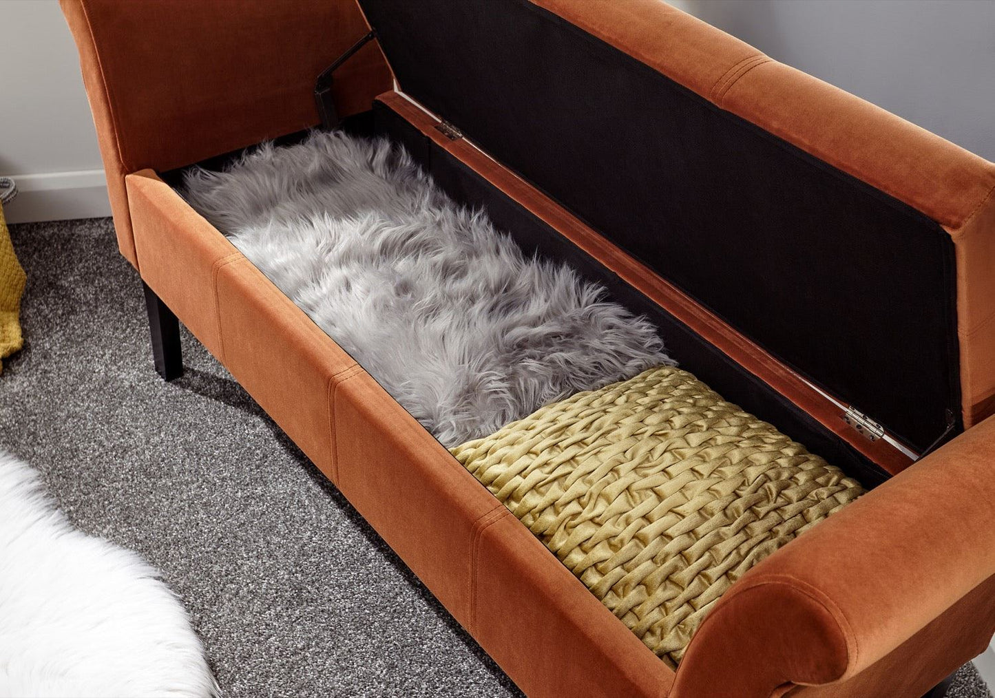 Otzo Window Seat-Russet