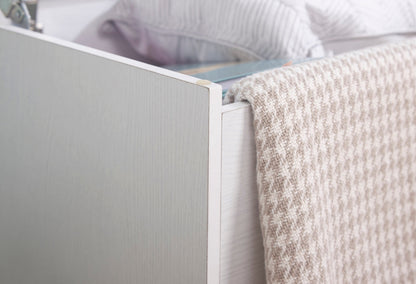 Princeton Ottoman Storage Box-White