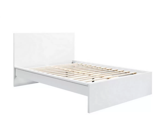 Oslo King Bed - White
