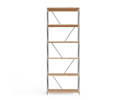 Leyla 6 Tier Bookcase Storage Unit