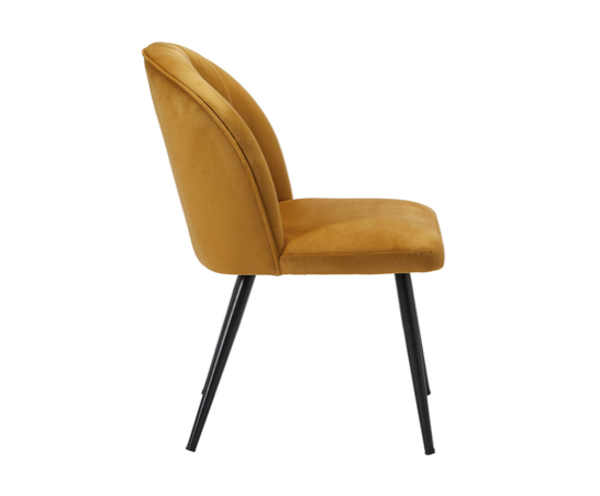 Octavia Dining Chair Mustard (Pair)