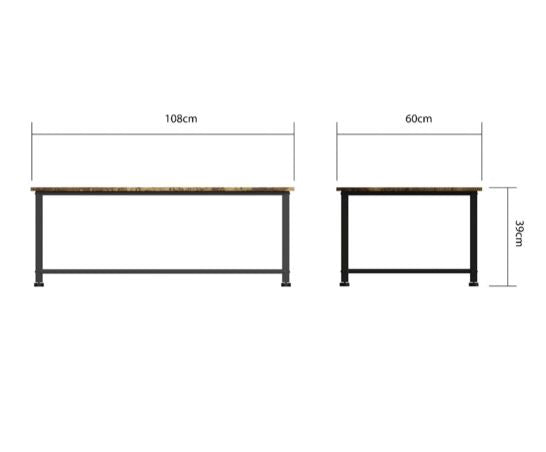 Beau Coffee Table- Dark Oak