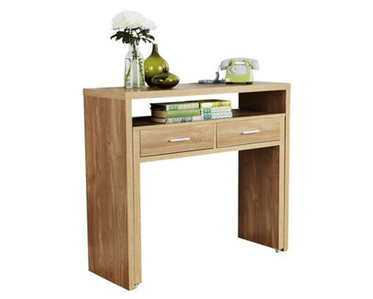 Relix Extending Console Desk-Oak