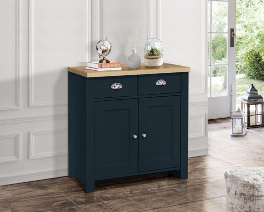 Harper 2 Door 2 Drawer Sideboard - Navy