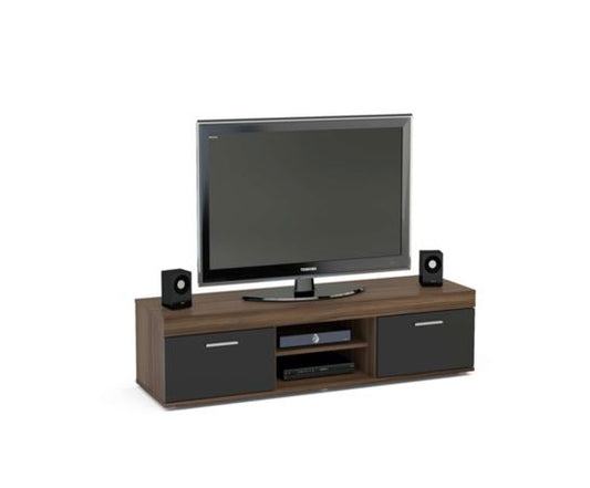 Edgeware TV Unit- Walnut & Black