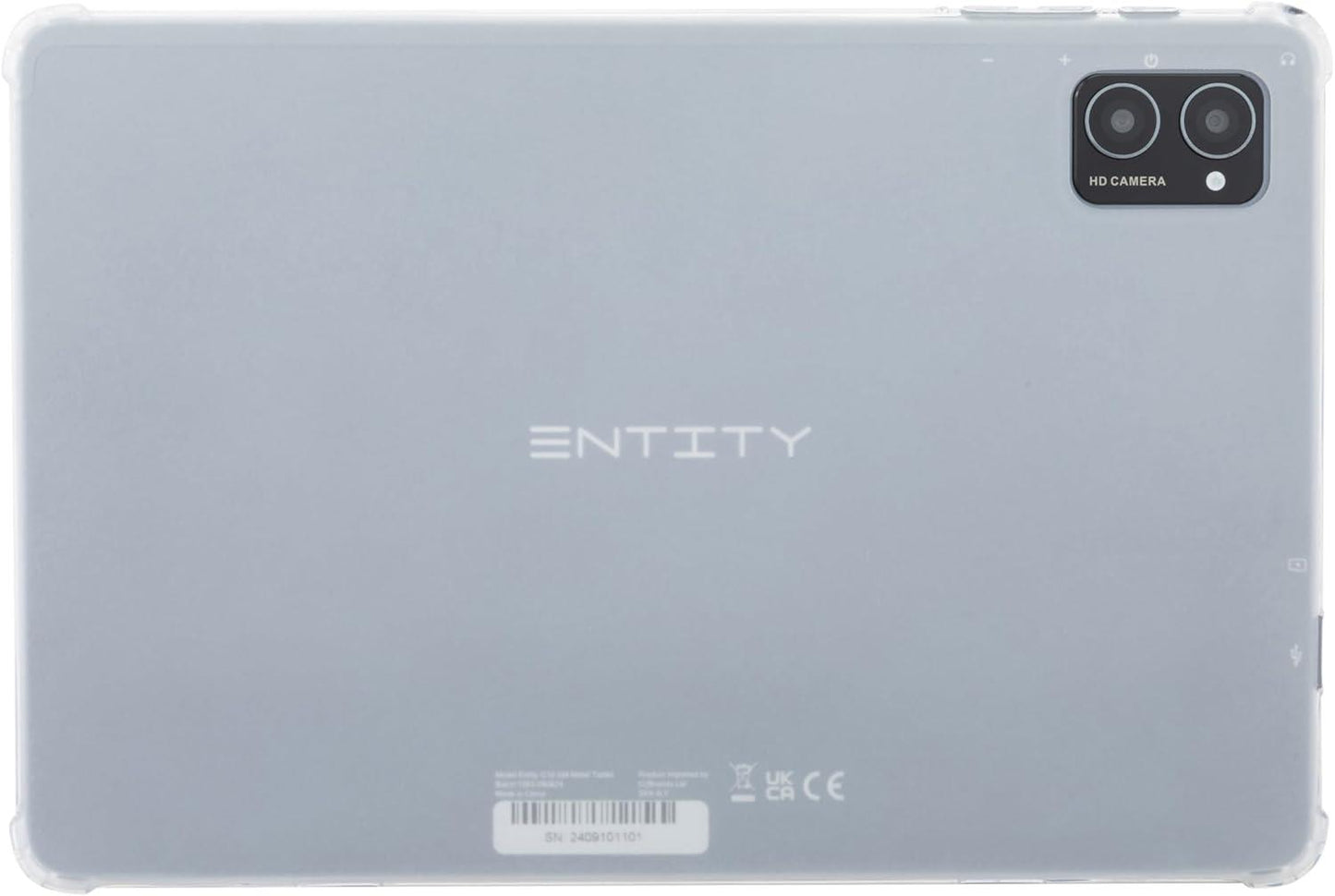 ENTITY G10 XM Metal 10.1" Tablet with Bumper Case - 32 GB, Grey